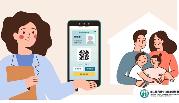 圖片：虛擬健保卡，就醫順暢不卡卡